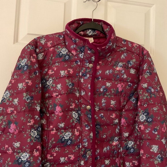 Floral Quilted Jacket - Appleseed’s Limited Edition Design  - NWOT - Picture 1 of 16